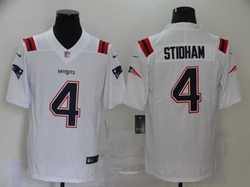 Nike Patriots 4 Jarrett Stidham White 2020 New Vapor Untouchable Limited Jersey,We sell and wholesale Nike Patriots 4 Jarrett Stidham White 2020 New Vapor Untouchable Limited Jersey on line form chian!